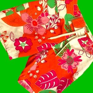 Girls Swim Shorts/Board Shorts, Size 8